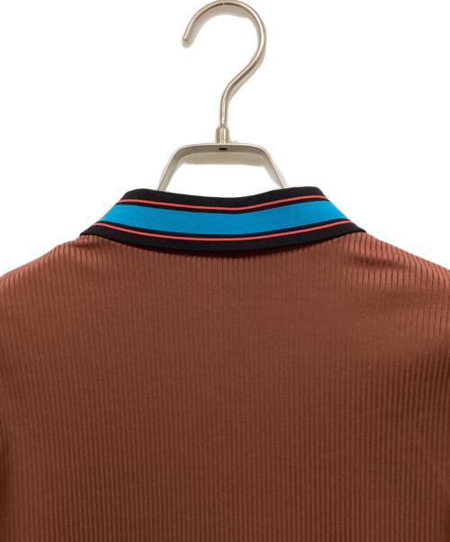 PAUL SMITH（ポールスミス）PAUL SMITH (ポールスミス) ポロシャツ ブラウン サイズ:Mの古着・服飾アイテム