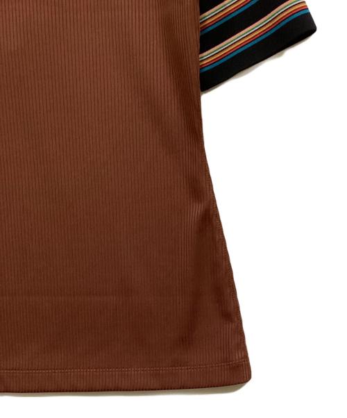 PAUL SMITH（ポールスミス）PAUL SMITH (ポールスミス) ポロシャツ ブラウン サイズ:Mの古着・服飾アイテム