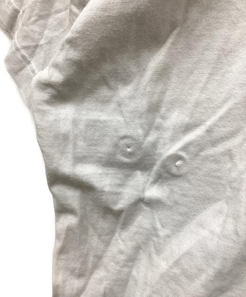 BALENCIAGA（バレンシアガ）BALENCIAGA (バレンシアガ) METAL LOGO CRASHED S/S TEE/メタルロゴクラッシュTシャツ グレー サイズ:Lの古着・服飾アイテム