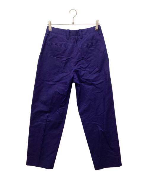 BLAMINK（ブラミンク）BLAMINK (ブラミンク) センタープレスパンツ ブルーの古着・服飾アイテム