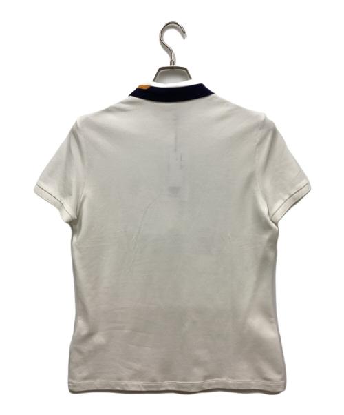 LACOSTE（ラコステ）LACOSTE (ラコステ) ポロシャツ ホワイト サイズ:40の古着・服飾アイテム