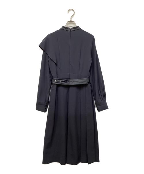 UNITED TOKYO（ユナイテッドトーキョー）UNITED TOKYO (ユナイテッドトーキョー) 長袖ワンピース ネイビーの古着・服飾アイテム