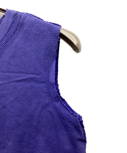 A-POC ABLE ISSEY MIYAKE（エイポック エイブル イッセイ ミヤケ）A-POC ABLE ISSEY MIYAKE (エイポック エイブル イッセイ ミヤケ) ノースリーブニット ブルー サイズ:1の古着・服飾アイテム