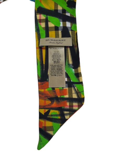 BURBERRY LONDON（バーバリーロンドン）BURBERRY LONDON (バーバリーロンドン) Graffiti Vintage  Check Scarf/グラフィックヴィンテージチェックスカーフ マルチカラーの古着・服飾アイテム