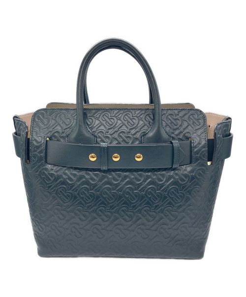 BURBERRY（バーバリー）BURBERRY (バーバリー) 2WAYバッグ ネイビーの古着・服飾アイテム