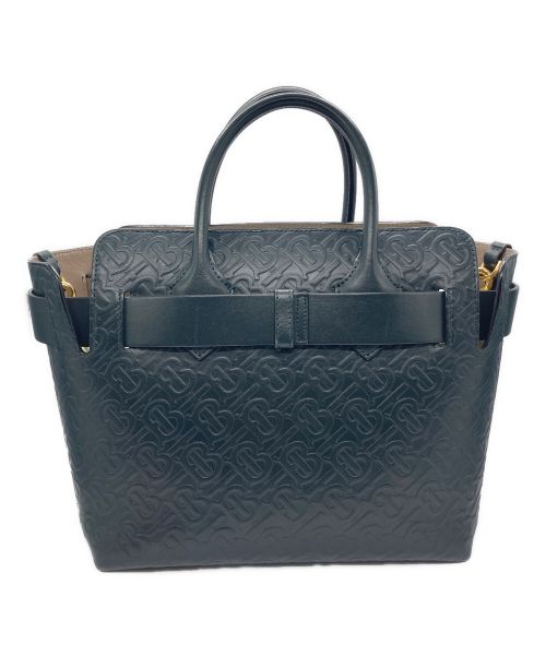 BURBERRY（バーバリー）BURBERRY (バーバリー) 2WAYバッグ ネイビーの古着・服飾アイテム