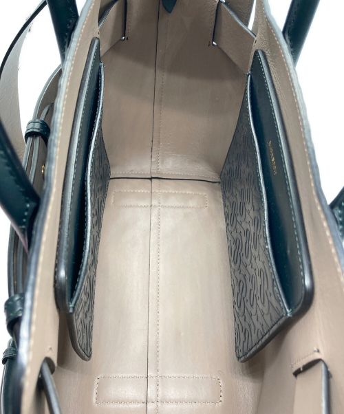 BURBERRY（バーバリー）BURBERRY (バーバリー) 2WAYバッグ ネイビーの古着・服飾アイテム