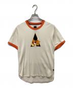 glamb×KUBRICKグラム×キューブリック）の古着「ムービーリンガーTシャツ」｜オレンジ