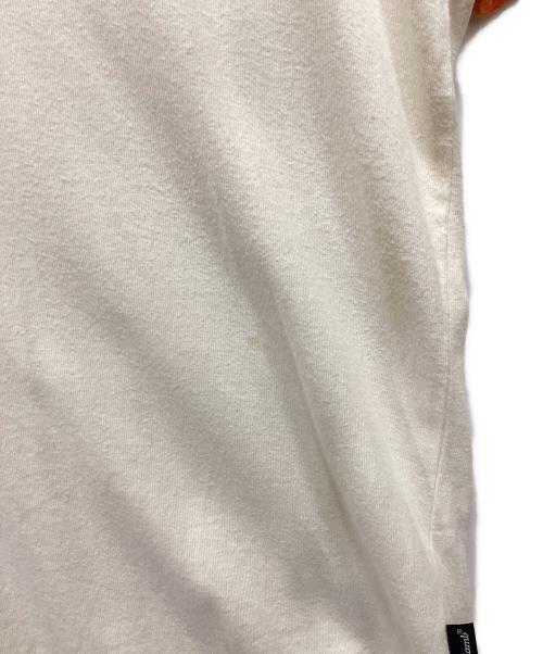 glamb（グラム）glamb (グラム) KUBRICK (キューブリック) ムービーリンガーTシャツ オレンジの古着・服飾アイテム