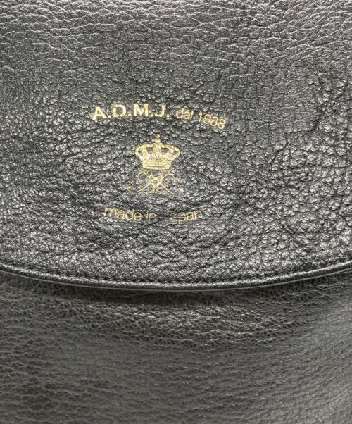 A.D.M.J.（エーディーエムジェイ）A.D.M.J. (エーディーエムジェイ) リュック ブラックの古着・服飾アイテム