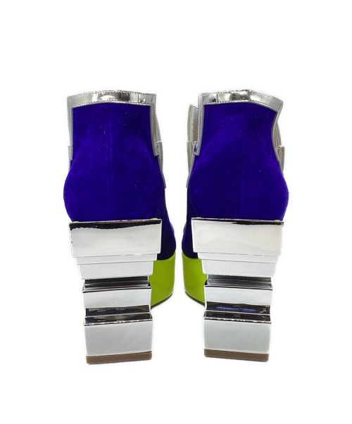 Christian Louboutin（クリスチャン・ルブタン）Christian Louboutin (クリスチャン・ルブタン) ヒールパンプス ブルー サイズ:36の古着・服飾アイテム