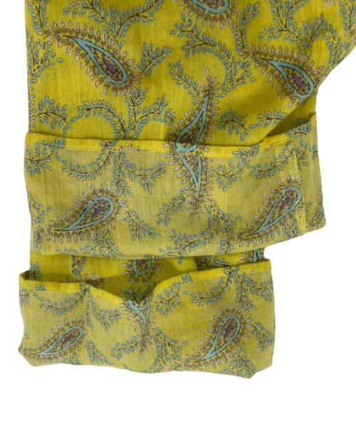 SOULEIADO（ソレイアード）SOULEIADO (ソレイアード) コットンボイル 4wayバックカシュクールワンピース イエロー サイズ:36の古着・服飾アイテム