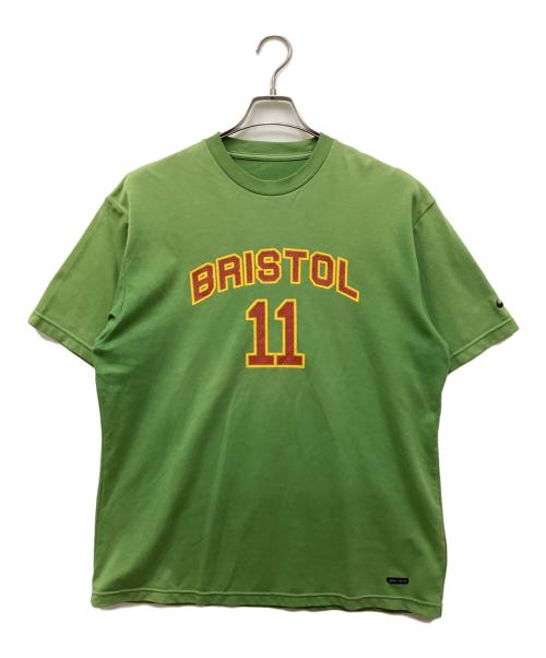 F.C.R.B.（エフシーレアルブリストル）F.C.R.B. (エフシーレアルブリストル) Tシャツ グリーン サイズ:Lの古着・服飾アイテム