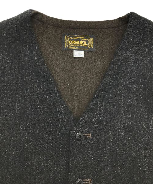 ORGUEIL（オルゲイユ）ORGUEIL (オルゲイユ) ウールジレ グレー サイズ:SIZE 36の古着・服飾アイテム