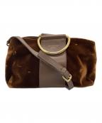 CHRISTIAN VILLAクリスチャンヴィラ）の古着「ミニショルダーバッグ」｜ブラウン