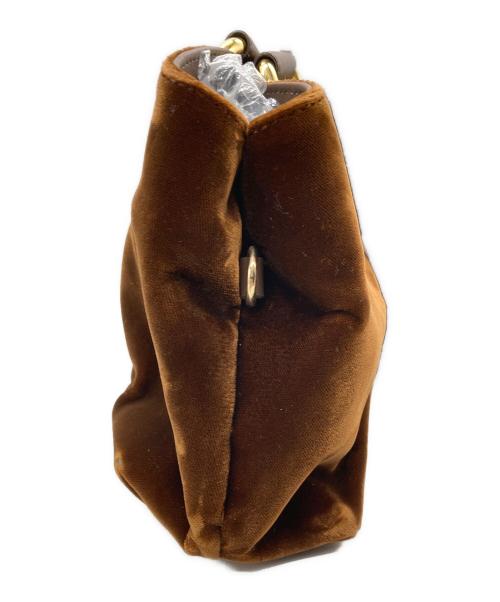 CHRISTIAN VILLA（クリスチャンヴィラ）CHRISTIAN VILLA (クリスチャンヴィラ) ミニショルダーバッグ ブラウンの古着・服飾アイテム
