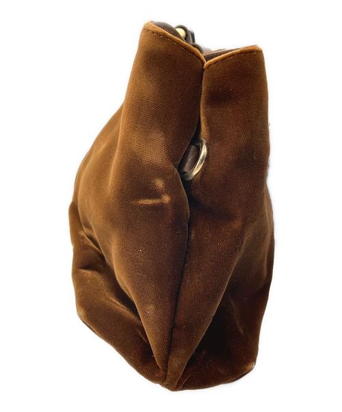 CHRISTIAN VILLA（クリスチャンヴィラ）CHRISTIAN VILLA (クリスチャンヴィラ) ミニショルダーバッグ ブラウンの古着・服飾アイテム