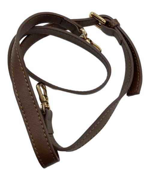 CHRISTIAN VILLA（クリスチャンヴィラ）CHRISTIAN VILLA (クリスチャンヴィラ) ミニショルダーバッグ ブラウンの古着・服飾アイテム