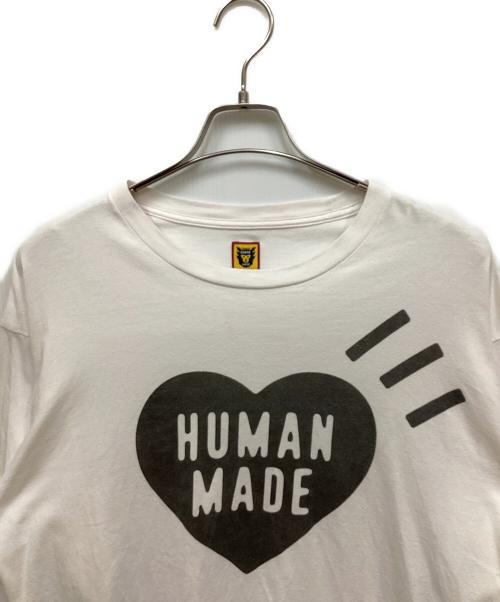 HUMAN MADE（ヒューマンメイド）HUMAN MADE (ヒューマンメイド) Tシャツ ホワイト サイズ:2XLの古着・服飾アイテム