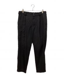 Graphpaper（グラフペーパー）の古着「Offscale Gabardine Pants」｜ブラック