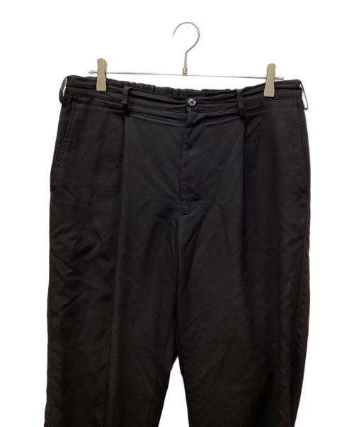 Graphpaper（グラフペーパー）Graphpaper (グラフペーパー) Offscale Gabardine Pants ブラック サイズ:2の古着・服飾アイテム
