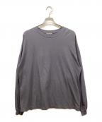 AURALEEオーラリー）の古着「TWIST COTTON CASHMERE」｜グレー