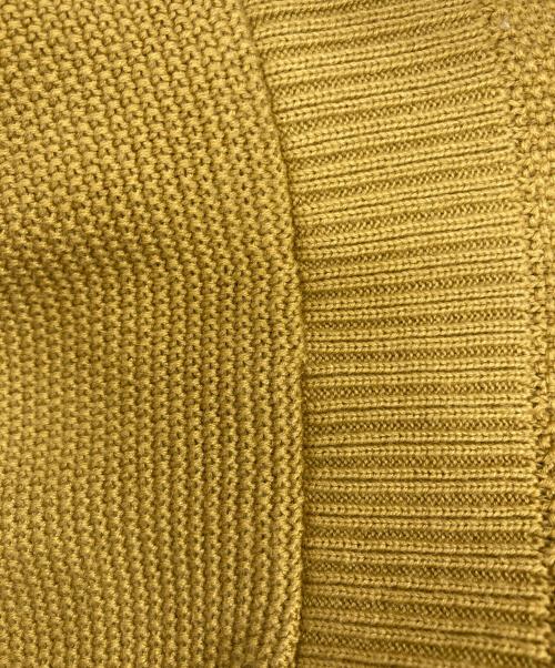 yashiki（ヤシキ）yashiki (ヤシキ) ニットカーディガン イエロー サイズ:3の古着・服飾アイテム