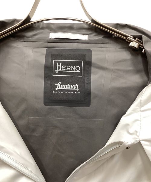 HERNO（ヘルノ）HERNO (ヘルノ) ナイロンジャケット ホワイト サイズ:40の古着・服飾アイテム