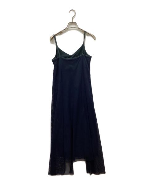 UN3D.（アンスリード）UN3D. (アンスリード) キャミワンピース ネイビー サイズ:36の古着・服飾アイテム