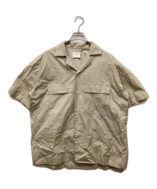 LOU DALTON（ルーダルトン）LOU DALTON (ルーダルトン) オープンカラーシャツ ベージュ サイズ:Sの古着・服飾アイテム