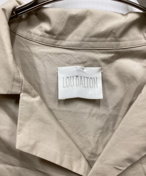 LOU DALTON（ルーダルトン）LOU DALTON (ルーダルトン) オープンカラーシャツ ベージュ サイズ:Sの古着・服飾アイテム