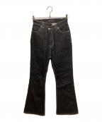 willfullyウィルフリー）の古着「デニムパンツ」｜ブラック
