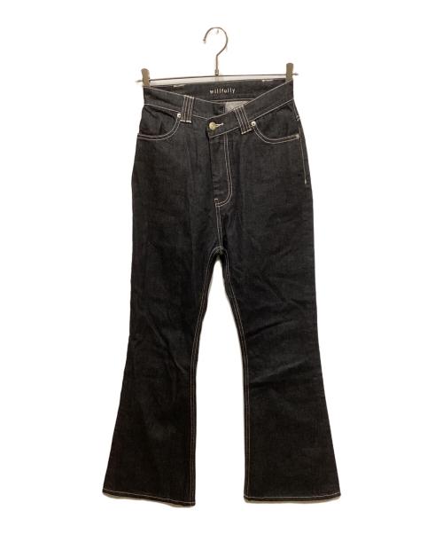willfully（ウィルフリー）willfully (ウィルフリー) デニムパンツ ブラック サイズ:FREEの古着・服飾アイテム