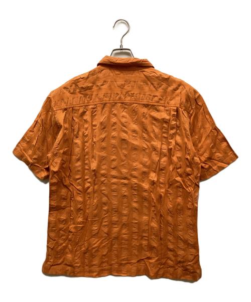 ISSEY MIYAKE（イッセイミヤケ）ISSEY MIYAKE (イッセイミヤケ) プリーツシャツ イエロー サイズ:2の古着・服飾アイテム