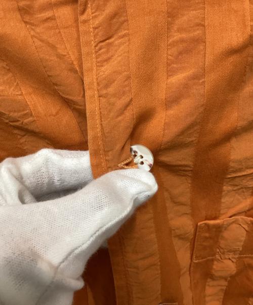 ISSEY MIYAKE（イッセイミヤケ）ISSEY MIYAKE (イッセイミヤケ) プリーツシャツ イエロー サイズ:2の古着・服飾アイテム