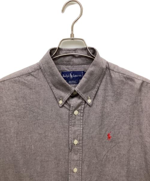 POLO RALPH LAUREN（ポロ・ラルフローレン）POLO RALPH LAUREN (ポロ・ラルフローレン) ボタンダウンシャツ グレー サイズ:XLの古着・服飾アイテム