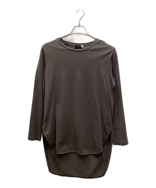 ATON（エイトン）ATON (エイトン) カットソー グレー サイズ:2の古着・服飾アイテム