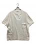 MAISON EUREKA（メゾンエウレカ）の古着「KNOT POCKET BIG T(ノットポケットビックティー)」｜ホワイト
