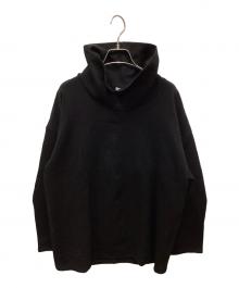 CLANE（クラネ）の古着「STAND NECK WIDE TOPS」｜ブラック