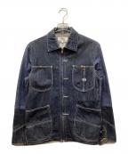 eYe COMME des GARCONS JUNYAWATANABE MAN×LEEアイ コム デ ギャルソン ジュンヤ ワタナベ マン×リー）の古着「デニムカバーオール」｜インディゴ