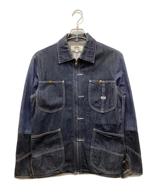 eYe COMME des GARCONS JUNYAWATANABE MAN（アイ コム デ ギャルソン ジュンヤ ワタナベ マン）eYe COMME des GARCONS JUNYAWATANABE MAN (アイ コム デ ギャルソン ジュンヤ ワタナベ マン) LEE (リー) デニムカバーオール インディゴ サイズ:Sの古着・服飾アイテム