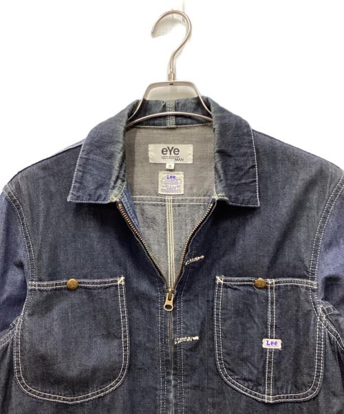 eYe COMME des GARCONS JUNYAWATANABE MAN（アイ コム デ ギャルソン ジュンヤ ワタナベ マン）eYe COMME des GARCONS JUNYAWATANABE MAN (アイ コム デ ギャルソン ジュンヤ ワタナベ マン) LEE (リー) デニムカバーオール インディゴ サイズ:Sの古着・服飾アイテム