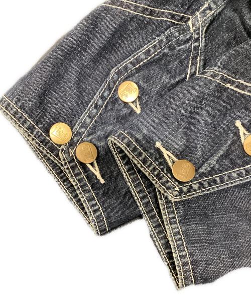 eYe COMME des GARCONS JUNYAWATANABE MAN（アイ コム デ ギャルソン ジュンヤ ワタナベ マン）eYe COMME des GARCONS JUNYAWATANABE MAN (アイ コム デ ギャルソン ジュンヤ ワタナベ マン) LEE (リー) デニムカバーオール インディゴ サイズ:Sの古着・服飾アイテム