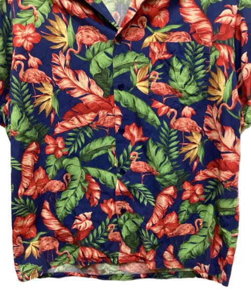 Schott（ショット）Schott (ショット) アロハシャツ ブルー サイズ:XLの古着・服飾アイテム