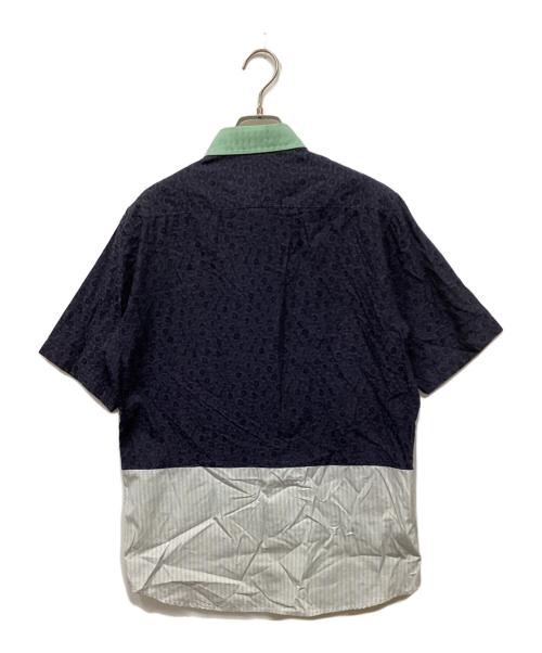 RAF SIMONS（ラフシモンズ）RAF SIMONS (ラフシモンズ) FRED PERRY (フレッドペリー) 半袖シャツ ネイビー サイズ:38の古着・服飾アイテム