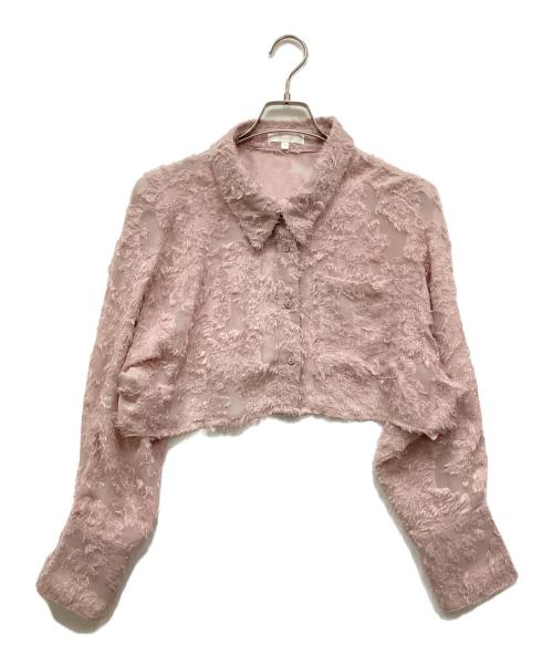 rienda（リエンダ）rienda (リエンダ) クロップドSH SETベアOP ピンク サイズ:Mの古着・服飾アイテム