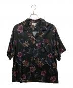 BEAUTY&YOUTHビューティーアンドユース）の古着「オープンカラーシャツ」｜ブラック