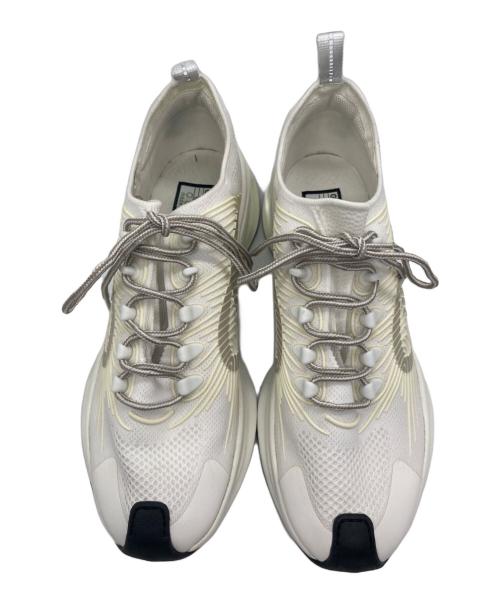 GUCCI（グッチ）GUCCI (グッチ) テクニカルニット スニーカー ホワイト サイズ:GG10の古着・服飾アイテム