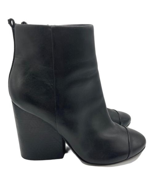 TORY BURCH（トリーバーチ）TORY BURCH (トリーバーチ) ヒールブーツ ブラック サイズ:25CMの古着・服飾アイテム