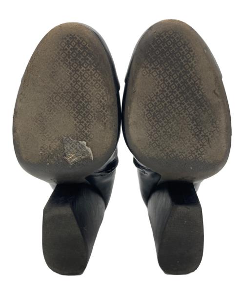 TORY BURCH（トリーバーチ）TORY BURCH (トリーバーチ) ヒールブーツ ブラック サイズ:25CMの古着・服飾アイテム